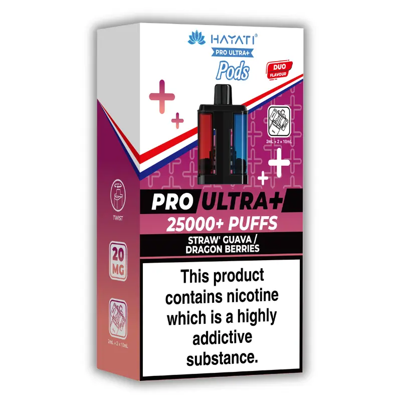 Straw’ Guava / Dragon Berries Hayati Pro Ultra Plus Pods