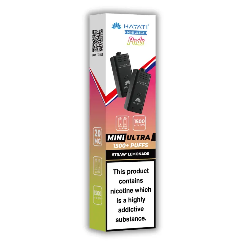 Straw’ Lemonade Hayati Mini Ultra Pods