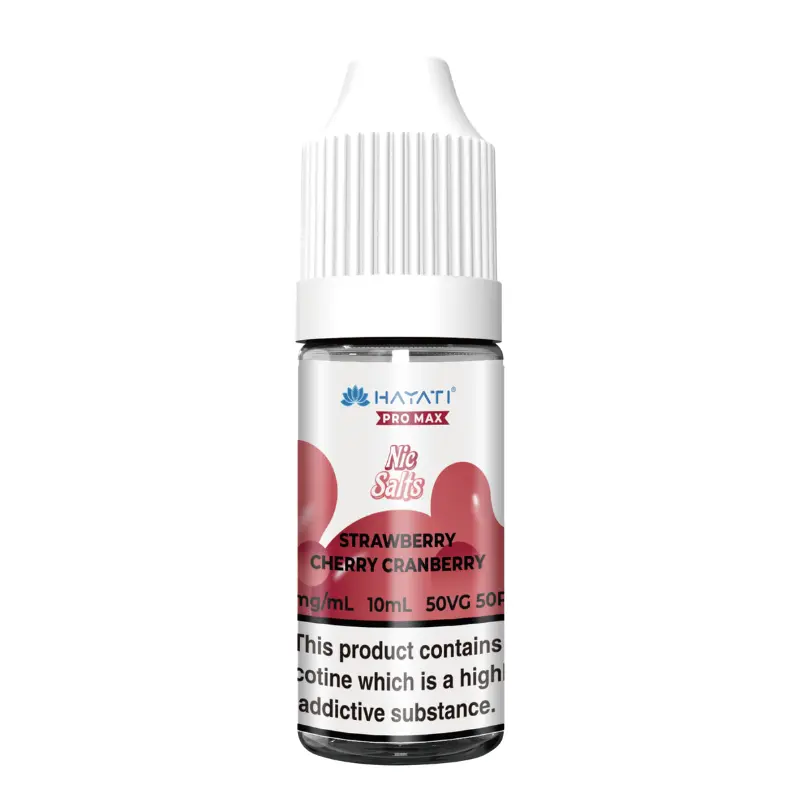 Strawberry Cherry Cranberry Hayati Pro Max Nic Salts