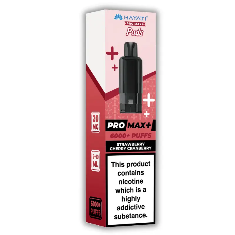 Strawberry Cherry Cranberry Hayati Pro Max Plus Pods