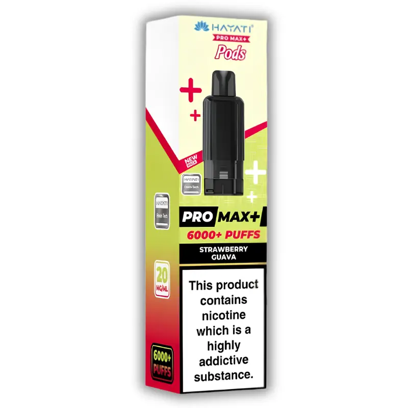Strawberry Guava Hayati Pro Max Plus Pods