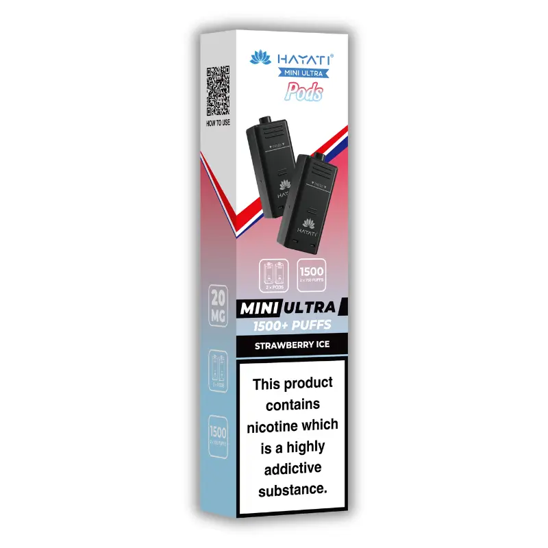 Strawberry Ice Hayati Mini Ultra Pods