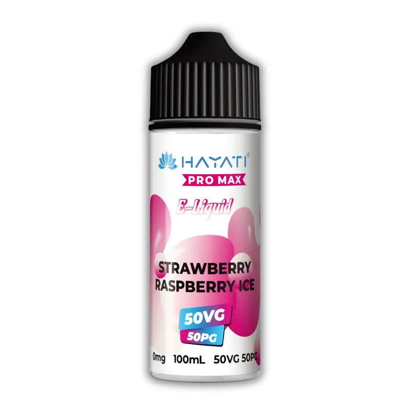 Strawberry Raspberry Ice Hayati Pro Max 50/50 Shortfill E-Liquid