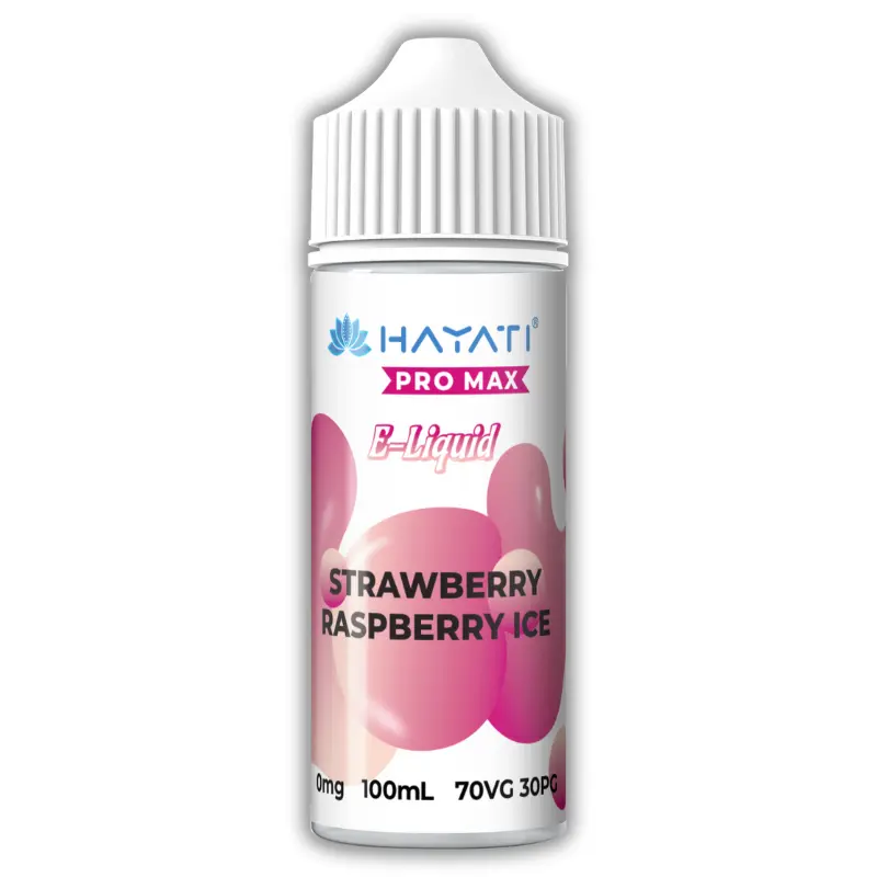 Strawberry Raspberry Ice Hayati Pro Max 70/30 E-Liquid