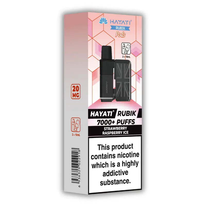 Strawberry Raspberry Ice Hayati Rubik Pods