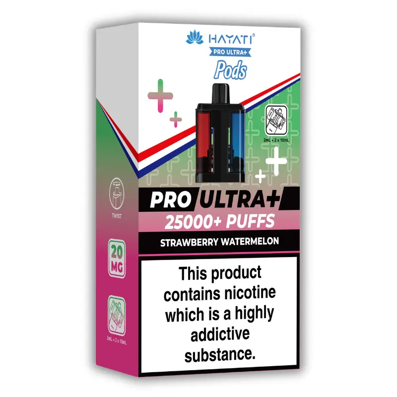 Strawberry Watermelon Hayati Pro Ultra Plus Pods
