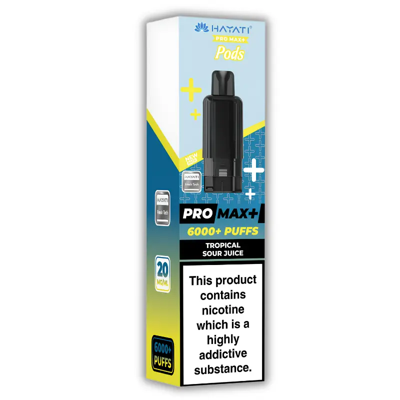 Tropical Sour Juice Hayati Pro Max Plus Pods
