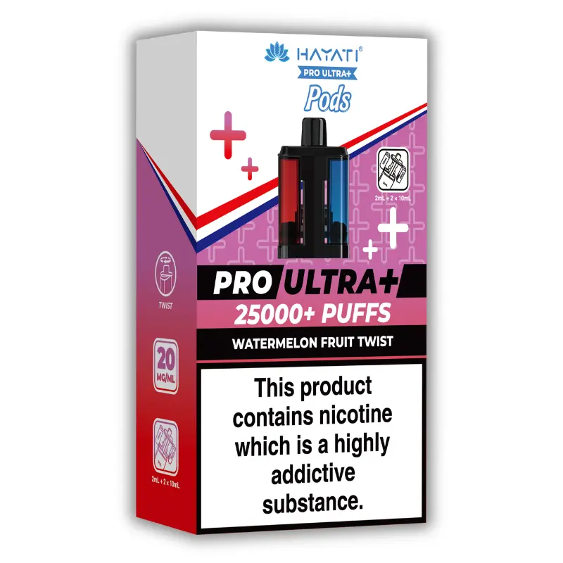 Watermelon Fruit Twist Hayati Pro Ultra Plus 25K Pods