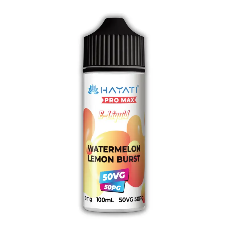 Watermelon Lemon Burst Hayati Pro Max 50/50 Shortfill E-Liquid
